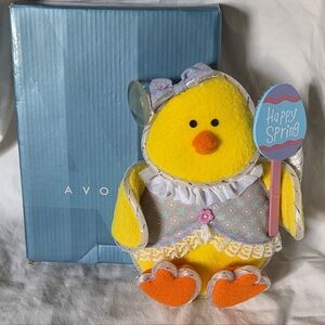 Avon Yellow and Orange Spring Chick Decor